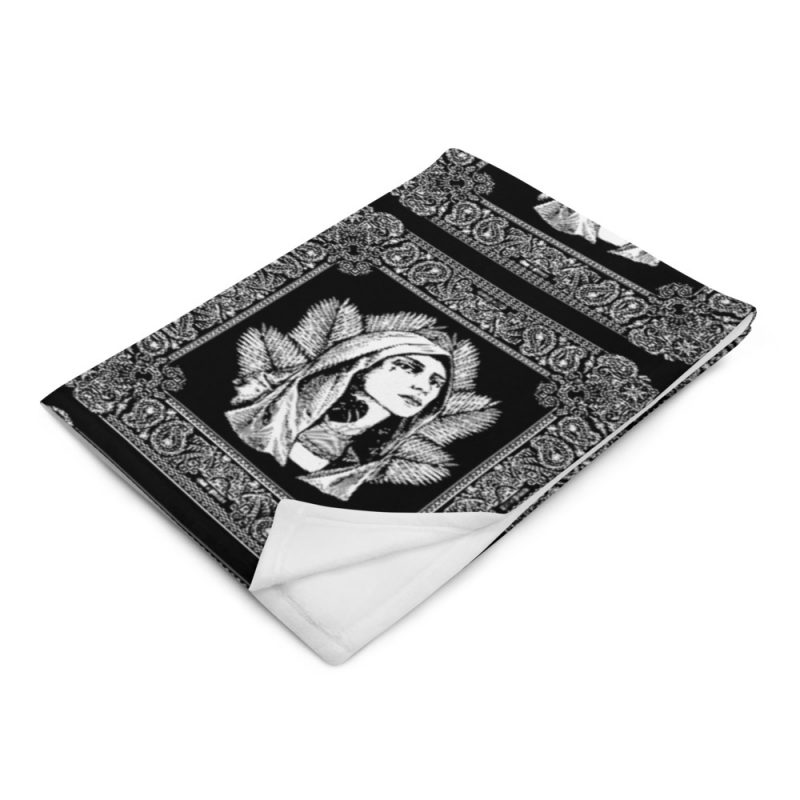 Our Lady of Perpetual Growth Cozy-Ass Throw Blanket