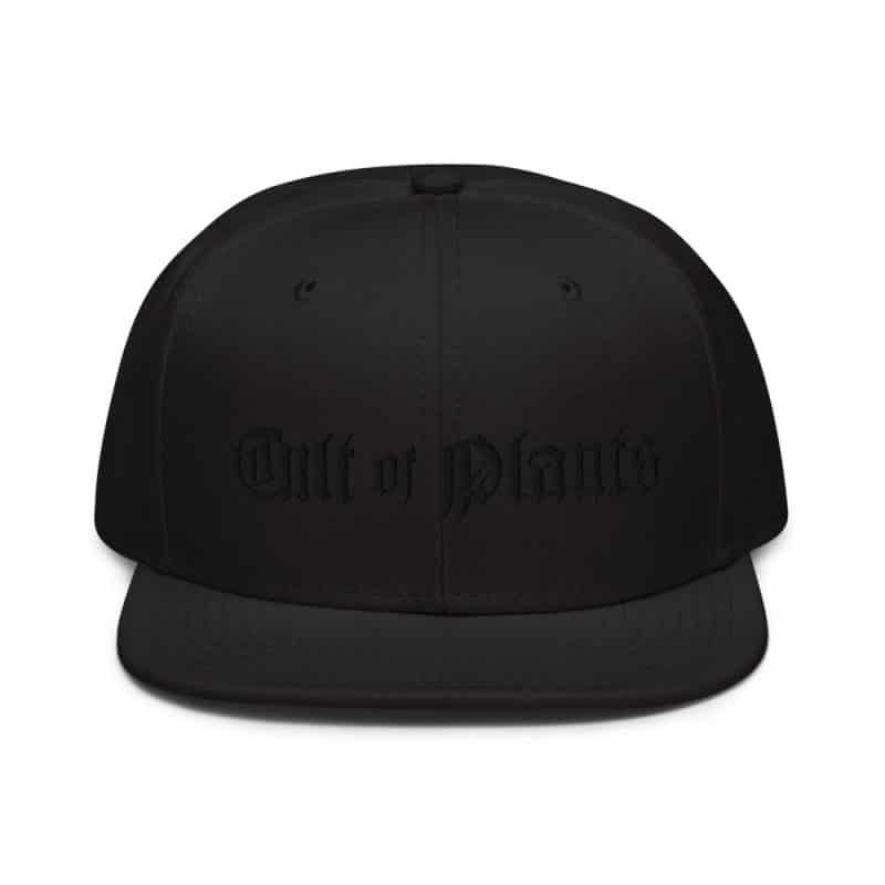 Cult of Plants Repent 3D Puff Embroidered Snapback Hat