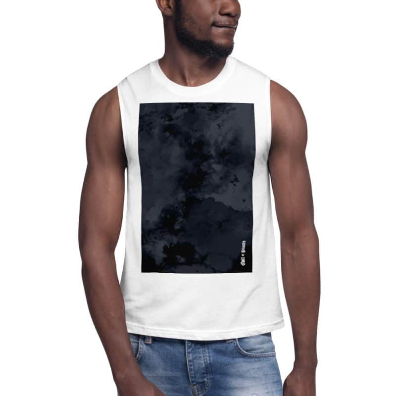 Zion White Unisex Muscle Shirt