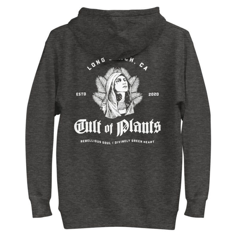 Cult of Plants Charcoal Heather Unisex Hoodie